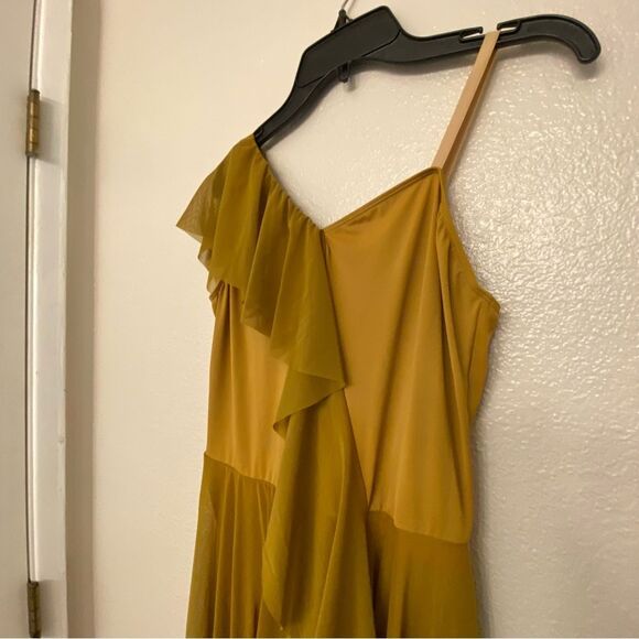 Revolution Tenth House dance costume SET YOURSELF FREE RC23920 gold yellow LA - Picture 3 of 12